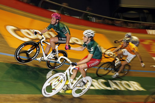 Image of Mark Cavendish and Sir Bradley Wiggins